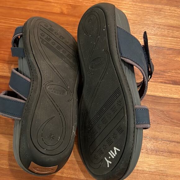 Dr. Scholl’s Navy Sandals Slip On Slides size 7 - Picture 5 of 6